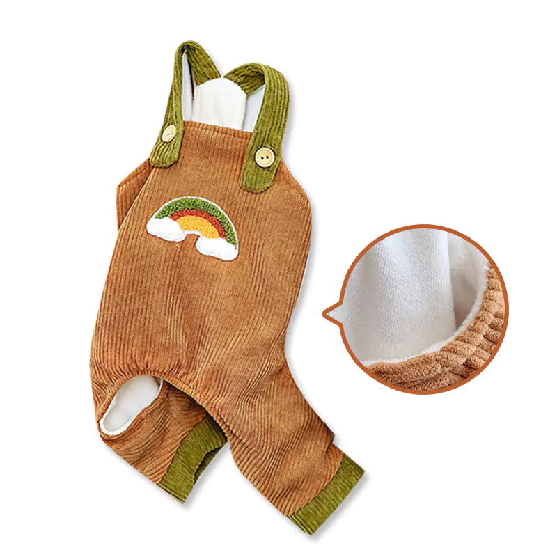 Velvet Pet Clothing for Fashionable Carrying