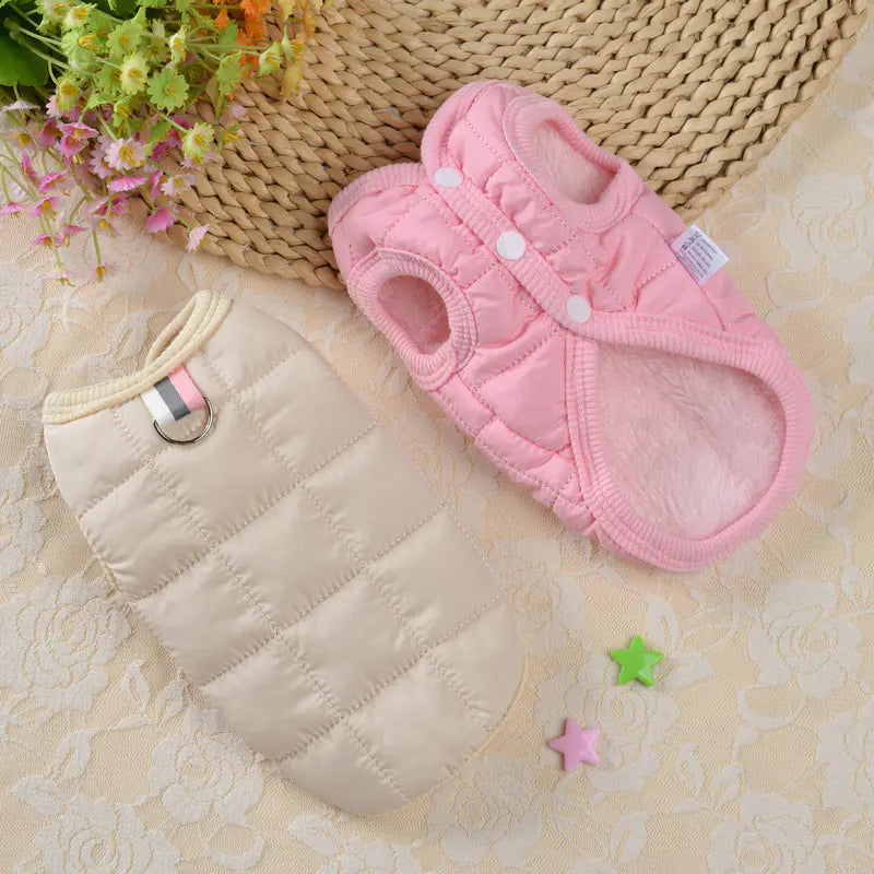 Korean Minimalist Pet Clothing for Dogs and Cats